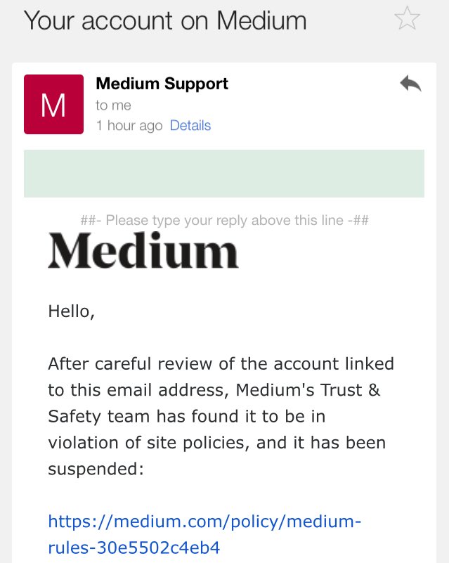 Read more about the article Banned Medium post listing 279 terrorism supporting companies