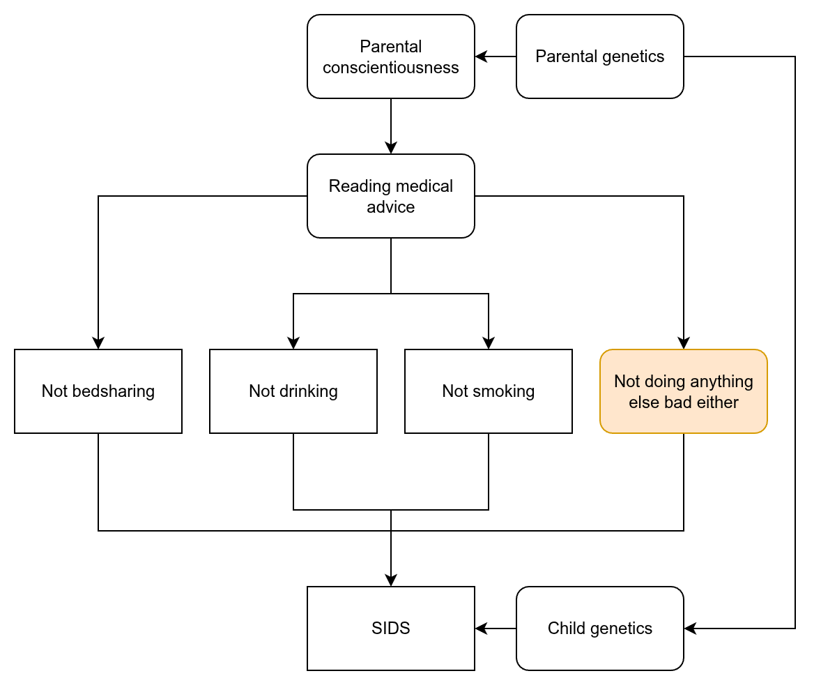 Read more about the article Bedsharing/cosleeping and SIDS