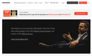 Read more about the article Sam Harris, not much of a neuroscientist