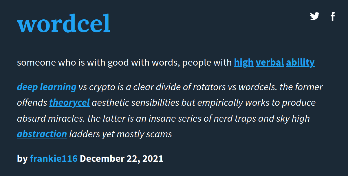 Wordcel before it was cool verbal tilt Clear Language, Clear Mind
